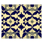 Royal Fractal Pattern 3 Premium Plush Fleece Blanket (Small) 50 x40  Blanket Front