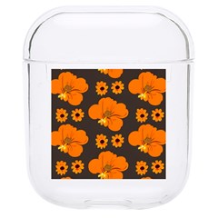 Retro 40s 50s Flowers Pattern Halloween 2 Hard Pc Airpods 1/2 Case by violetheavensky