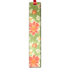 Retro 40s 50s Mexico Flowers Pattern 3 Large Book Marks by violetheavensky