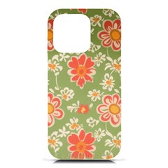 Retro 40s 50s Mexico Flowers Pattern 3 Iphone 16 Pro Black Uv Print Pc Hardshell Case by violetheavensky