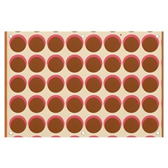 Retro 40s 50s Cupcake Pattern Banner And Sign 6  X 4  by violetheavensky