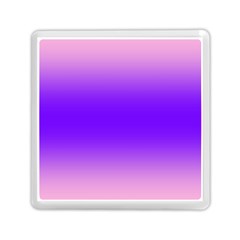 Cotton Candy Pink To Indigo Violet Bilinear Gradient Memory Card Reader (square) by GradientsOmbre