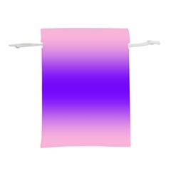 Cotton Candy Pink To Indigo Violet Bilinear Gradient Lightweight Drawstring Pouch (s) by GradientsOmbre