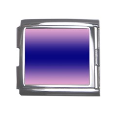 Cotton Candy Pink To Navy Blue Bilinear Gradient Mega Link Italian Charm (18mm) by GradientsOmbre