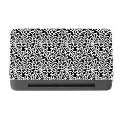 Black White Giraffe Pattern Memory Card Reader With Cf by DinkovaArt