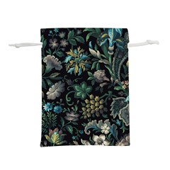 Pattern Flower Plants Leaves Nature Lightweight Drawstring Pouch (s) by Tsamara
