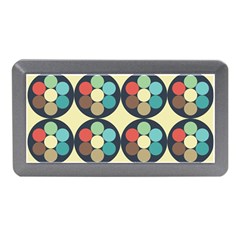 Circles Round Pattern Sphere Ball Memory Card Reader (mini) by Sabxi