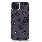 Background Wallpaper Pattern Notes iPhone 15 TPU UV Print Case Front
