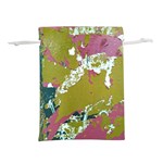 Colorwoven Abstract Print Lightweight Drawstring Pouch (S) Front