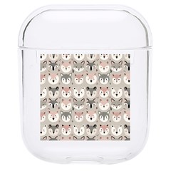 Cute Animals Hard Pc Airpods 1/2 Case by DinkovaArt