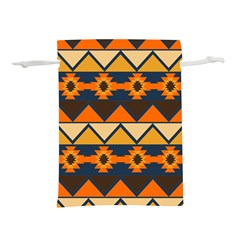 Aztec Mexico Inca Mayan Design Lightweight Drawstring Pouch (m) by Tsamara