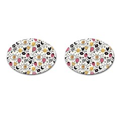 Eye Seesit Cufflinks (oval) by Posterlux