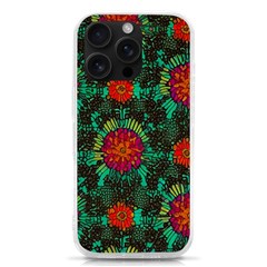 Mid Century Retro Floral 1970s 1960s Pattern 72 Iphone 16 Pro Tpu Uv Print Case by violetheavensky