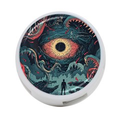 Monsters Nightmare 4-port Usb Hub (one Side) by Tsamara