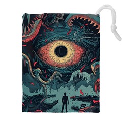Monsters Nightmare Drawstring Pouch (5xl) by Tsamara