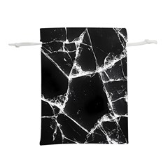 Dark Patch Art Crack Construction Lightweight Drawstring Pouch (s) by Tsamara