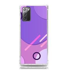 Colorful Labstract Wallpaper Theme Samsung Galaxy Note 20 Tpu Uv Case by Apen