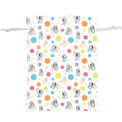 Bluey, Bluey Merch, Bluey Pattern, Bluey Bluey, Bingo, Bluey Design, Bluey Dog Lightweight Drawstring Pouch (xl) by avitendut