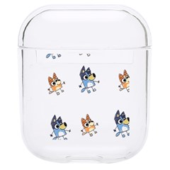 Bluey, Bluey Merch, Bluey Pattern, Bluey Bluey, Bingo, Bluey Design, Bluey Dog Hard Pc Airpods 1/2 Case by avitendut