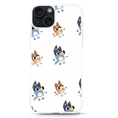 Bluey, Bluey Merch, Bluey Pattern, Bluey Bluey, Bingo, Bluey Design, Bluey Dog Iphone 15 Tpu Uv Print Case by avitendut