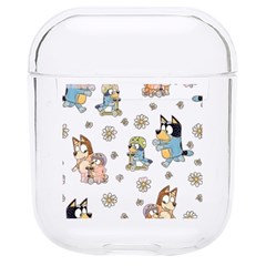 Bluey, Bluey Merch, Bluey Pattern, Bluey Bluey, Bingo, Bluey Design, Bluey Dog Hard Pc Airpods 1/2 Case by avitendut