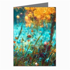 Flowers Detail Painting Nature Greeting Cards (pkg Of 8) by Anend