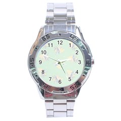 Bluey, Bluey Merch, Bluey Pattern, Bluey Bluey, Bingo, Bluey Design, Bluey Dog Stainless Steel Analogue Watch by avitendut