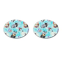 Bluey, Bluey Merch, Bluey Pattern, Bluey Bluey, Bingo, Bluey Design, Bluey Dog Cufflinks (oval) by avitendut