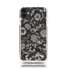 Mid Century Retro Floral 1970s 1960s Pattern 71 Iphone 11 Tpu Uv Print Case by violetheavensky