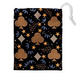 Seamless Pattern Repeat Repetition Drawstring Pouch (5XL) Front