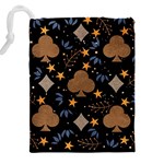 Seamless Pattern Repeat Repetition Drawstring Pouch (5XL) Back