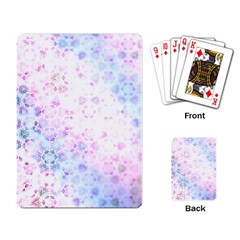 Digital Art Artwork Abstract Pink Purple Playing Cards Single Design (rectangle) by Dutashop