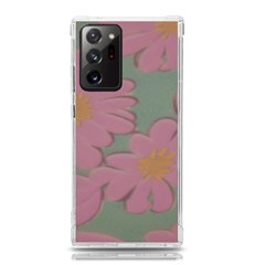 Mid Century Retro Floral 1970s 1960s Pattern 80 Samsung Galaxy Note 20 Ultra Tpu Uv Case by violetheavensky