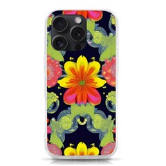 Mid Century Retro Floral 1970s 1960s Pattern 54 Iphone 15 Pro Tpu Uv Print Case