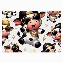 Dancing Cow Glasses Cloths  Large Glasses Cloth by thatfashion