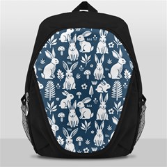 Easter Bunny Pattern Backpack Bag by Valentinaart