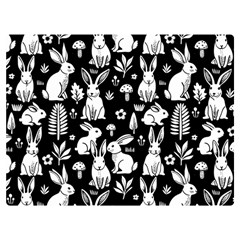 Easter Bunny Pattern 40  X 30  Two Sides Premium Plush Fleece Blanket (baby Size) by Valentinaart