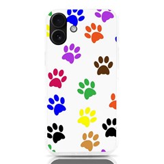Pawprints Paw Prints Paw Animal Iphone 16 Plus Tpu Uv Print Case by Anend